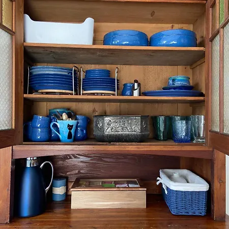Homestay szállás Blaue Haus - Ein Sommertraum Und Ein Wintermaerchen